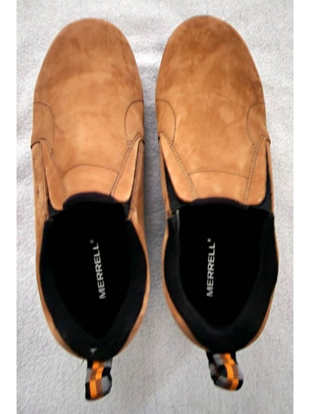 Merrell Big Kids Jungle MOC Nubuck Shoes Hiking Sneaker Brown Nubuck Size US 7M - Picture 9 of 13